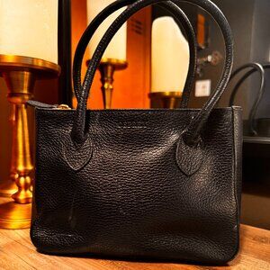 Vintage OSPREY by Graeme Ellisdon Navy blue Leather Bag.